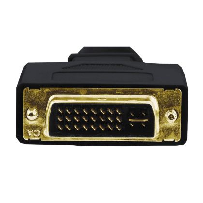 Hama VGA DVI Adapter, DVI plug - VGA socket, gold-plated, shielded