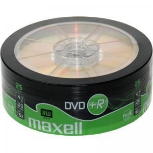 DVD+R MAXELL, 4,7 GB, 16x, 25pk