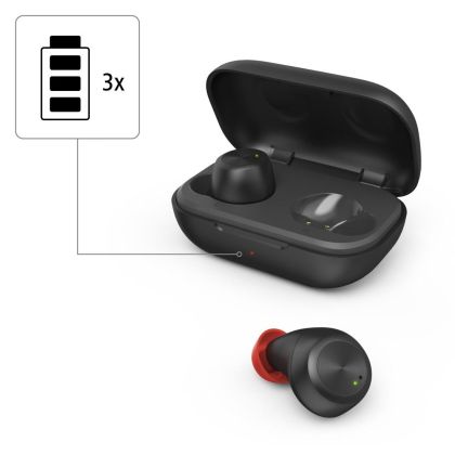 Hama "Spirit Chop" Bluetooth® Headphones, True Wireless, In-Ear, black