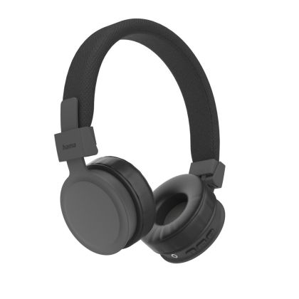 Hama "Freedom Lit" Bluetooth® Headphones, On-Ear, Foldable, with Microphone, black