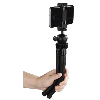 Hama FlexPro for Smartphone, GoPro and photo cameras black, 27cm
