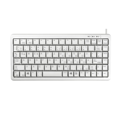 Жична клавиатура CHERRY G84-4100, USB, 86 клавиша, Светло сива