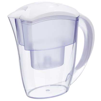 Water Filter Jug with 1 Filter Cartridg 2.4 l, white
