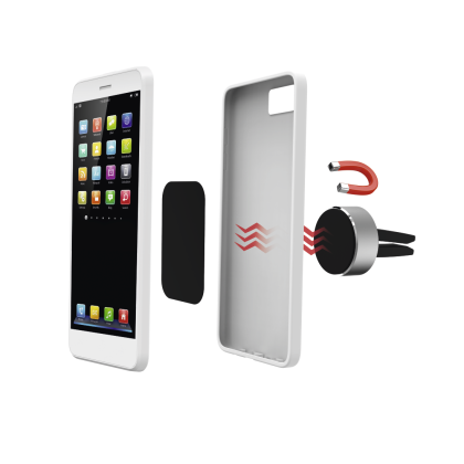 Hama "Magnetic Aluminium" Universal Smartphone Holder, Black