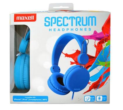 Headphones MAXELL HP SPECTRUM, SMS-10S , Blue