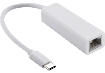 USB-C to LAN Adapter, Type C to RJ45 Ethernet Network 10/100 Mbps