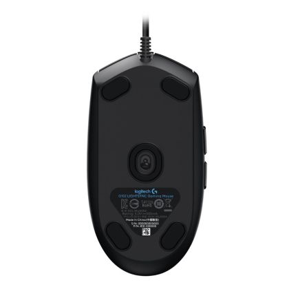 Геймърска мишка Logitech G102 LightSync, RGB, Оптична, Жична, USB