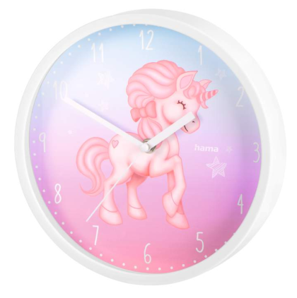 Children&#039;s wall clock Hama "Magical Unicorn" HAMA-186426 