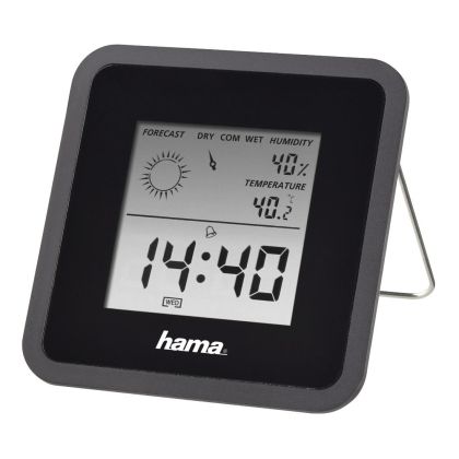 Hama "TH50" Thermo / Hygrometer, black