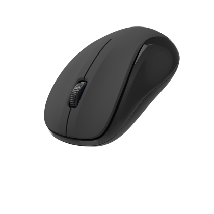 Hama "MW-300 V2" Optical 3-Button Wireless Mouse, Quiet, USB Receiver, black