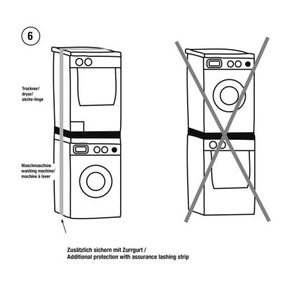 Stacking Kit for Washing Machine/Dryer Xavax 
