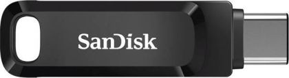 USB stick SanDisk Ultra Dual Drive Go, 64 GB, USB 3.2 1st Gen (USB 3.0), Black