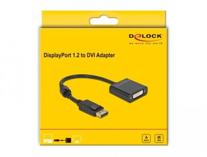 Адаптер Delock 63482 DisplayPort мъжко - DVI женско