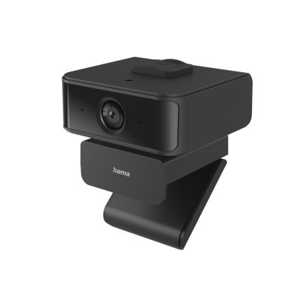 Hama "C-650 Face Tracking" PC Webcam, 1080p, USB-C, for Video Chat / Conferences