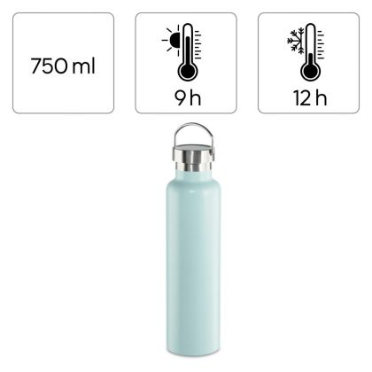 Бутилка за течности Xavax To Go, 750 ml,неръждаема стомана, двойна изолация, винтова капачка