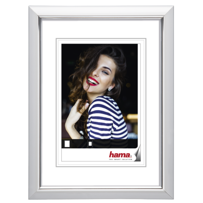 Hama "Saragossa" Plastic Frame, white, 15х20 cm
