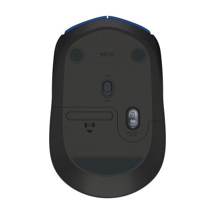 Безжична оптична мишка LOGITECH M171, Син, USB