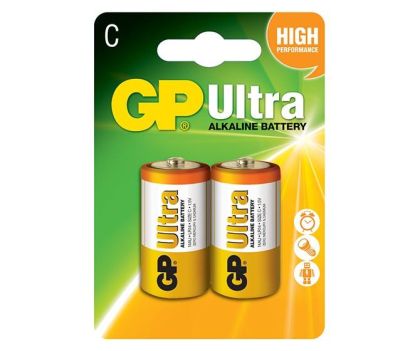 Алкална батерия GP ULTRA LR14 /2 бр. в опаковка/ 1.5V