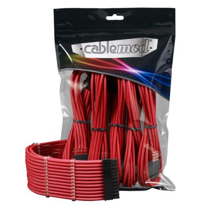 Комплект оплетени кабели CableMod PRO ModMesh, Red