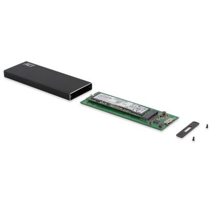 Enclosure /HDD-RACK/ ACT AC1600, M.2 SSD, USB 3.2 Gen1, Black
