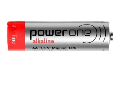 Алкална батерия LR6  AA 1,5V 1 бр.  BULK  INDUSTRIAL1.5V  POWERONE VARTA