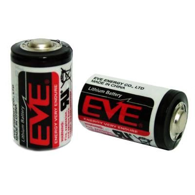 Литиево тионилхлоридна  батерия EVE 3.6 V  1/2AA ER14250 /STD/с пъпка/ EVE BATTERY