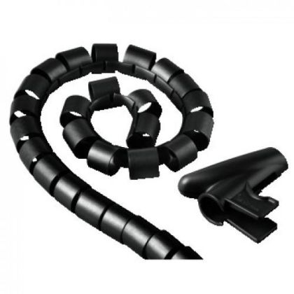 Cable Bundle Tube "Easy Cover",  2.5 m, 20 mm, black