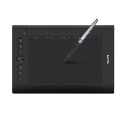 Graphic Tablet HUION H610PRO V2 USB, Black