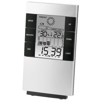 LCD Thermometer/Hygrometer HAMA TH-200, Black/Silver