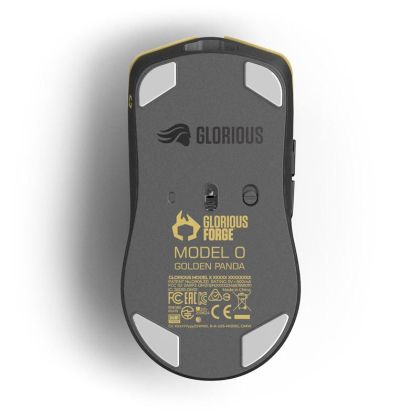 Gaming Mouse Glorious Model O Pro Wireless, Golden Panda - Forge