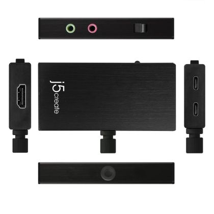 JVA02 Live Capture Adapter HDMI to USB-C with Power Delivery 