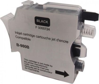 Ink cartridge UPRINT LC980/1100 BROTHER, Black