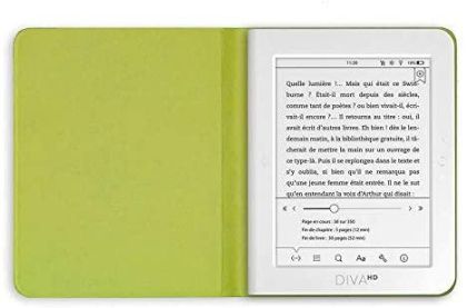 Калъф кожен BOOKEEN Classic, за eBook четец DIVA, 6 inch, магнит, Lily Shygirl