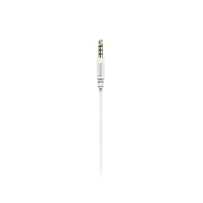 Hama "Kooky" Headphones, In-Ear, Microphone, Cable Kink Protection, white
