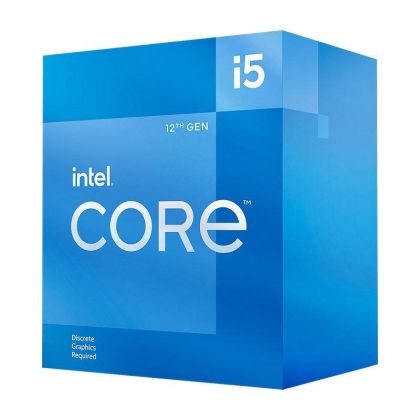 CPU Intel Alder Lake Core i5-12400F, 6 Cores, 2.50 GHz, 18MB, LGA1700, 65W, BOX