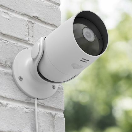Hama Surveillance Camera, WLAN, for Outdoors, without Hub, Night Vision, 1080p, White