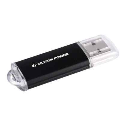 USB памет SILICON POWER Ultima II, 16GB, USB 2.0 Черен