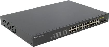 Switch ZYXEL GS1900-24HP, 24 port managed, Gigabit, PoE, Rack-Mount