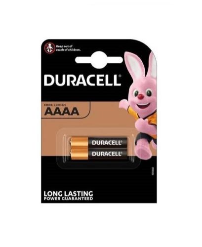 DURACELL Alkaline battery 1.5V AAAA LR61- 2pcs. DURACELL