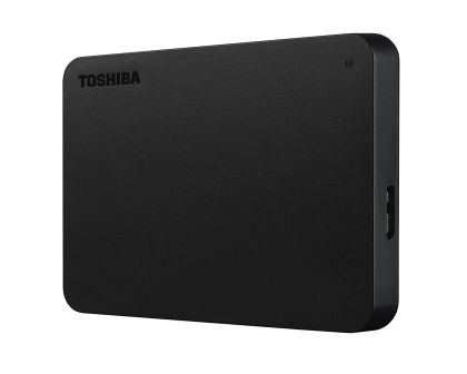 Външен хард диск Toshiba Canvio Basics, 1TB, 2.5
