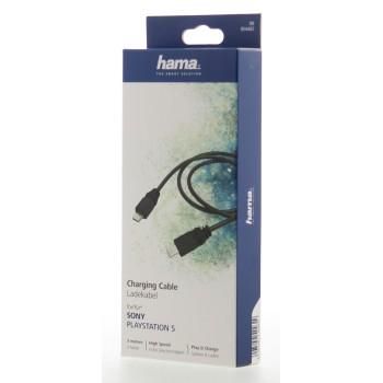Hama "Basic" Controller-USB-C Charging Cable for SONY PS5, 3 m