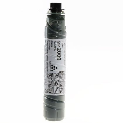 Toner bottle for RICOH MP2000, 1230D, 9000p., Black