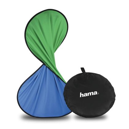 Hama "2in1" Folding Background, Green/Blue, 150 x 200 cm