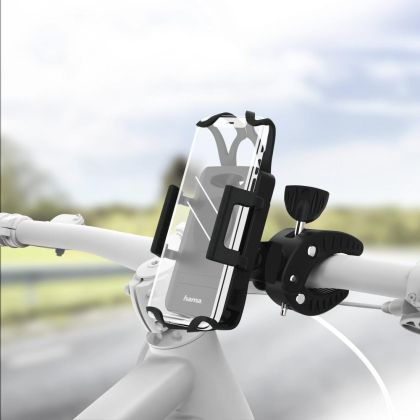Hama Universal Smartphone Bike Holder for devices with a width between 5 to 9 cm