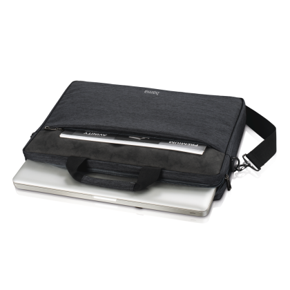 Чанта за лаптоп HAMA Tayrona, До 36 cm (14.1"), Тъмно сива, 216545