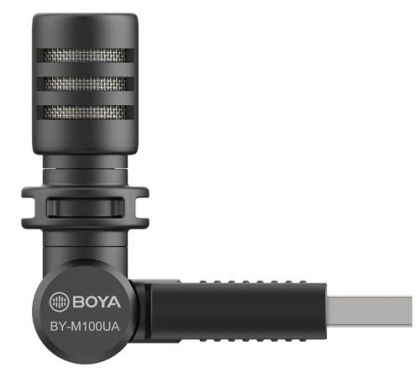 BOYA Miniature Condenser Microphone BY-M100UA, USB-A
