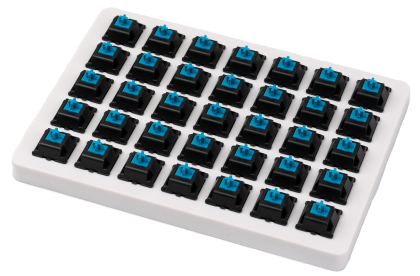 Keychron Switches for mechanical keyboards Cherry MX Blue Switch Set 35 pcs