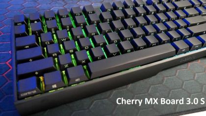 Геймърскa механична клавиатура Cherry MX Board 3.0S RGB, Cherry MX Red