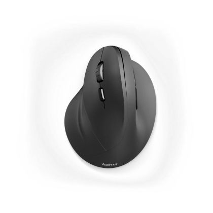 Безжична ергономична мишка HAMA EMW-500L, за лява ръка, USB, 1000/1200/1400 dpi, Черен