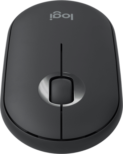 Безжична оптична мишка LOGITECH Pebble M350, Графит, USB